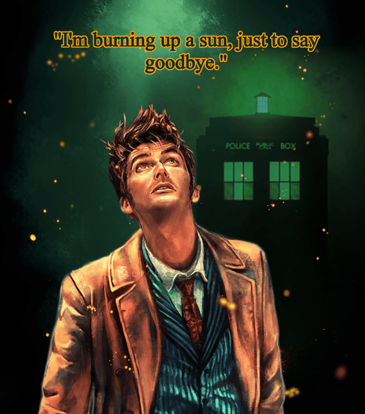 The 10th Doctor says "Goodbye" - soapbox169 - A Little Gift Shop