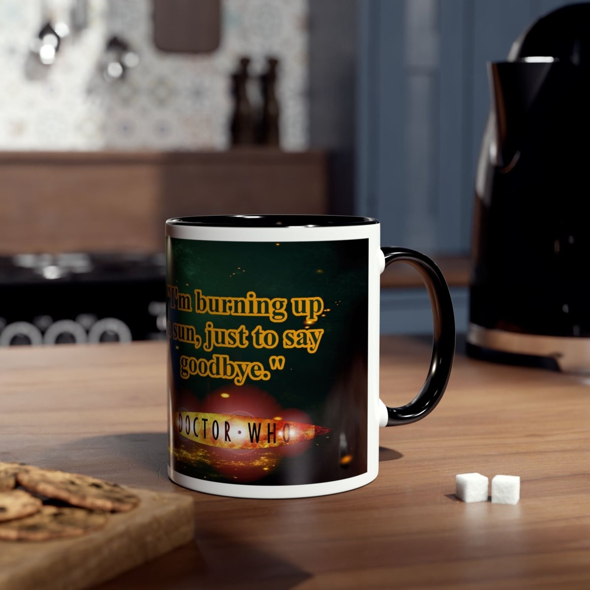 The 10th Doctor says "Goodbye" to Rose - Mug