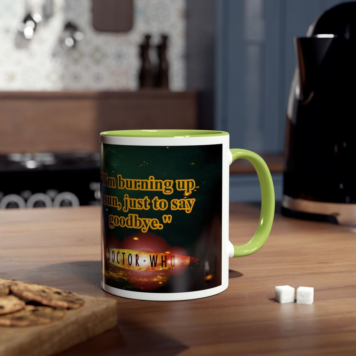 The 10th Doctor says "Goodbye" to Rose - Mug