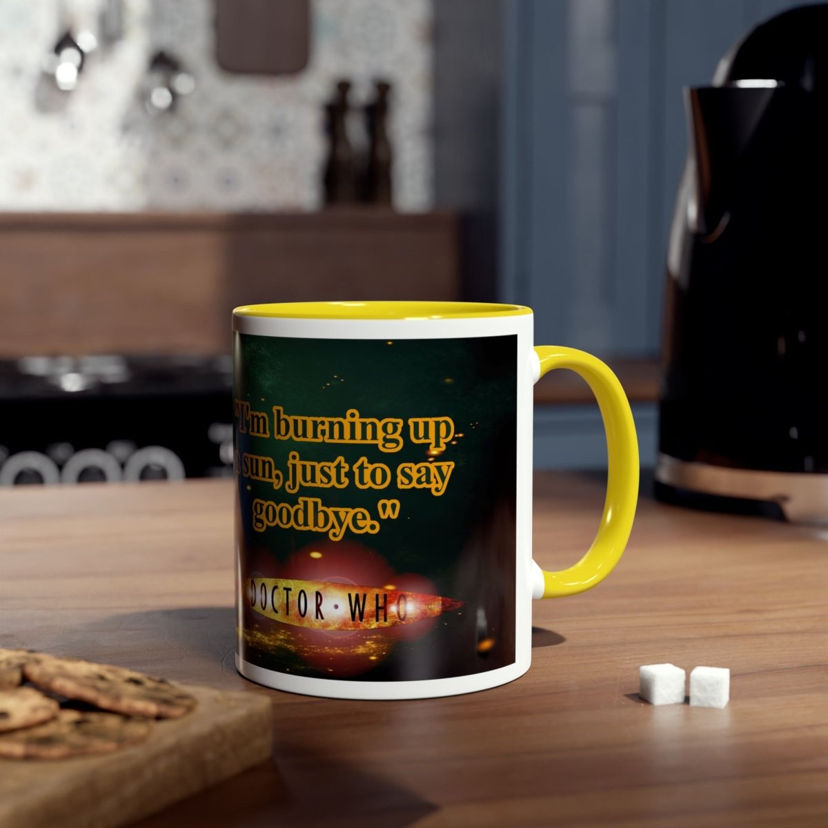 The 10th Doctor says "Goodbye" to Rose - Mug