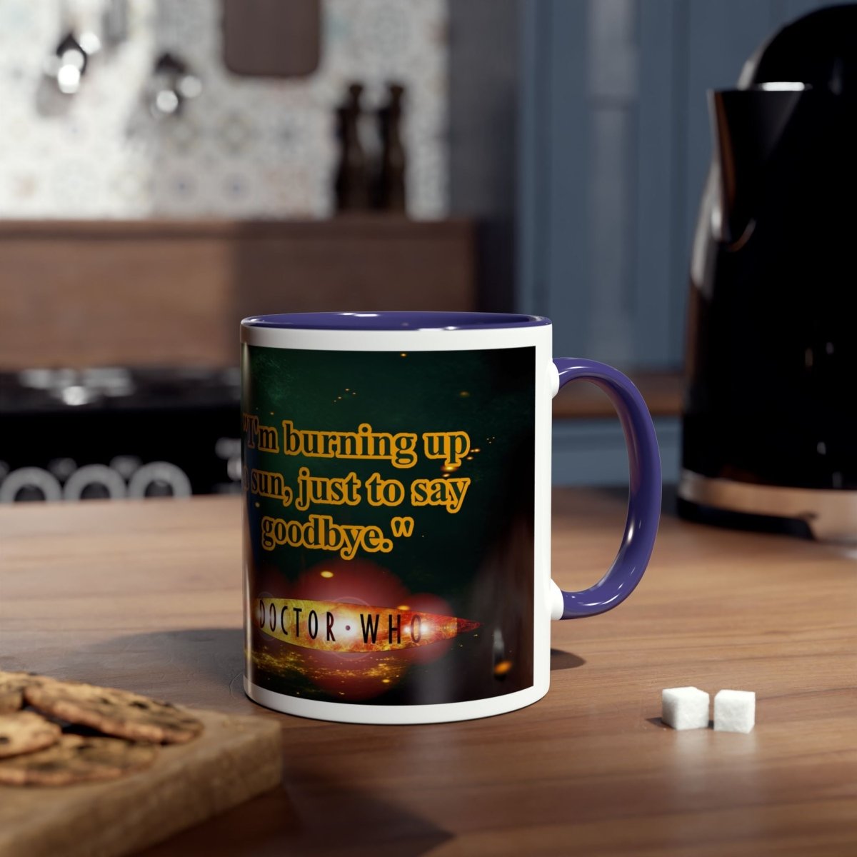 The 10th Doctor says "Goodbye" to Rose - Mug