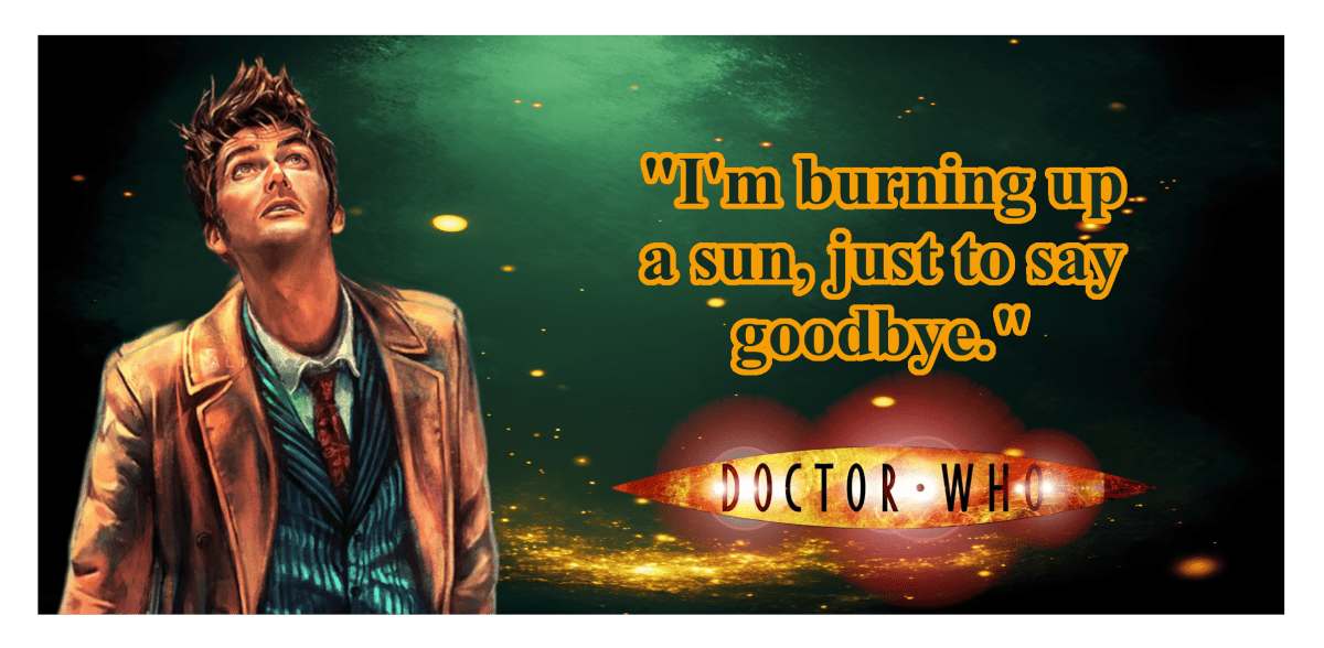The 10th Doctor says "Goodbye" to Rose - Mug