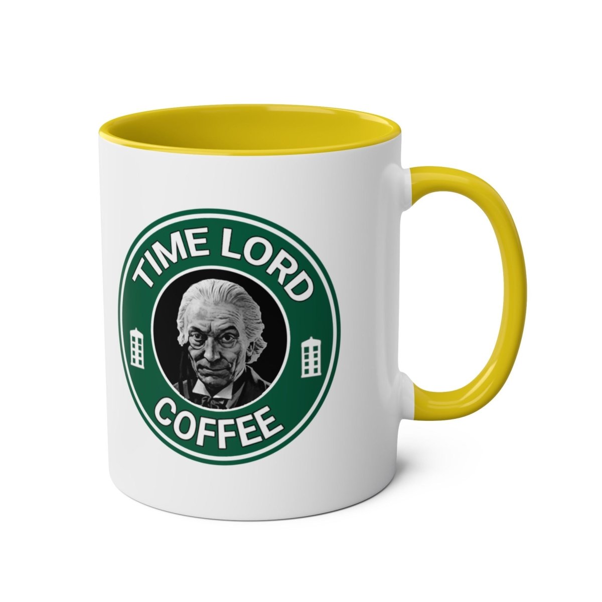 The 1st Doctor (William Hartnell) - TIME LORD Coffee Mug Collection - soapbox169 - A Little Gift Shop