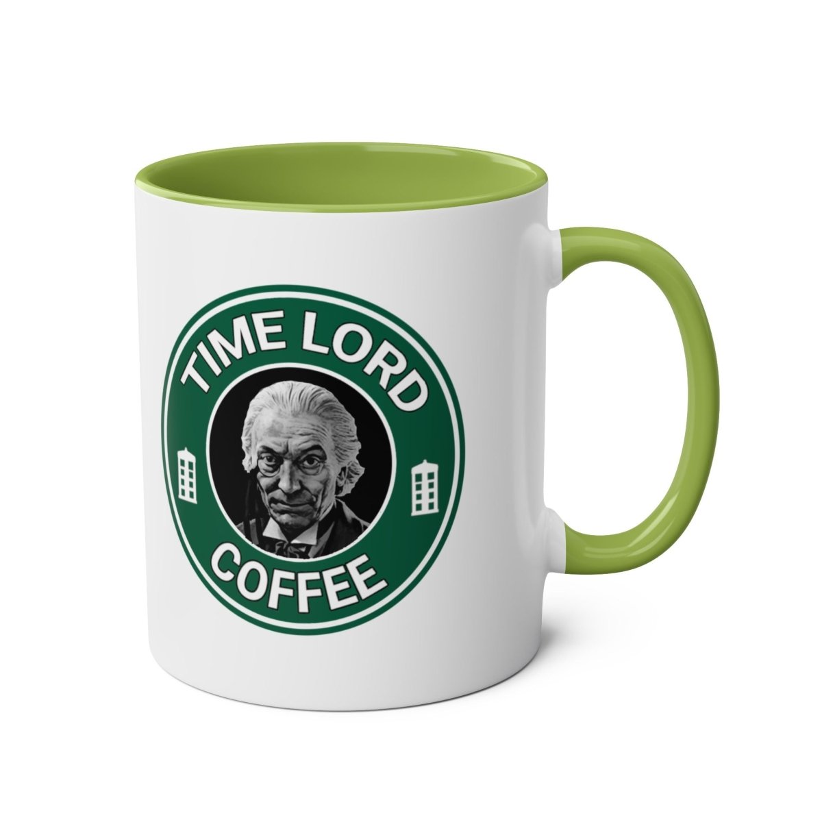 The 1st Doctor (William Hartnell) - TIME LORD Coffee Mug Collection - soapbox169 - A Little Gift Shop