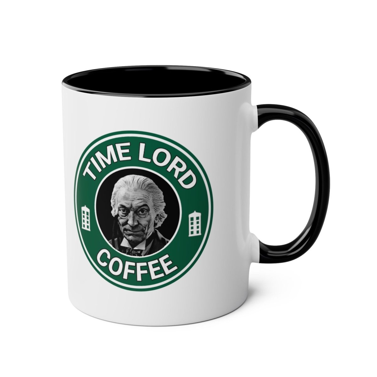 The 1st Doctor (William Hartnell) - TIME LORD Coffee Mug Collection - soapbox169 - A Little Gift Shop