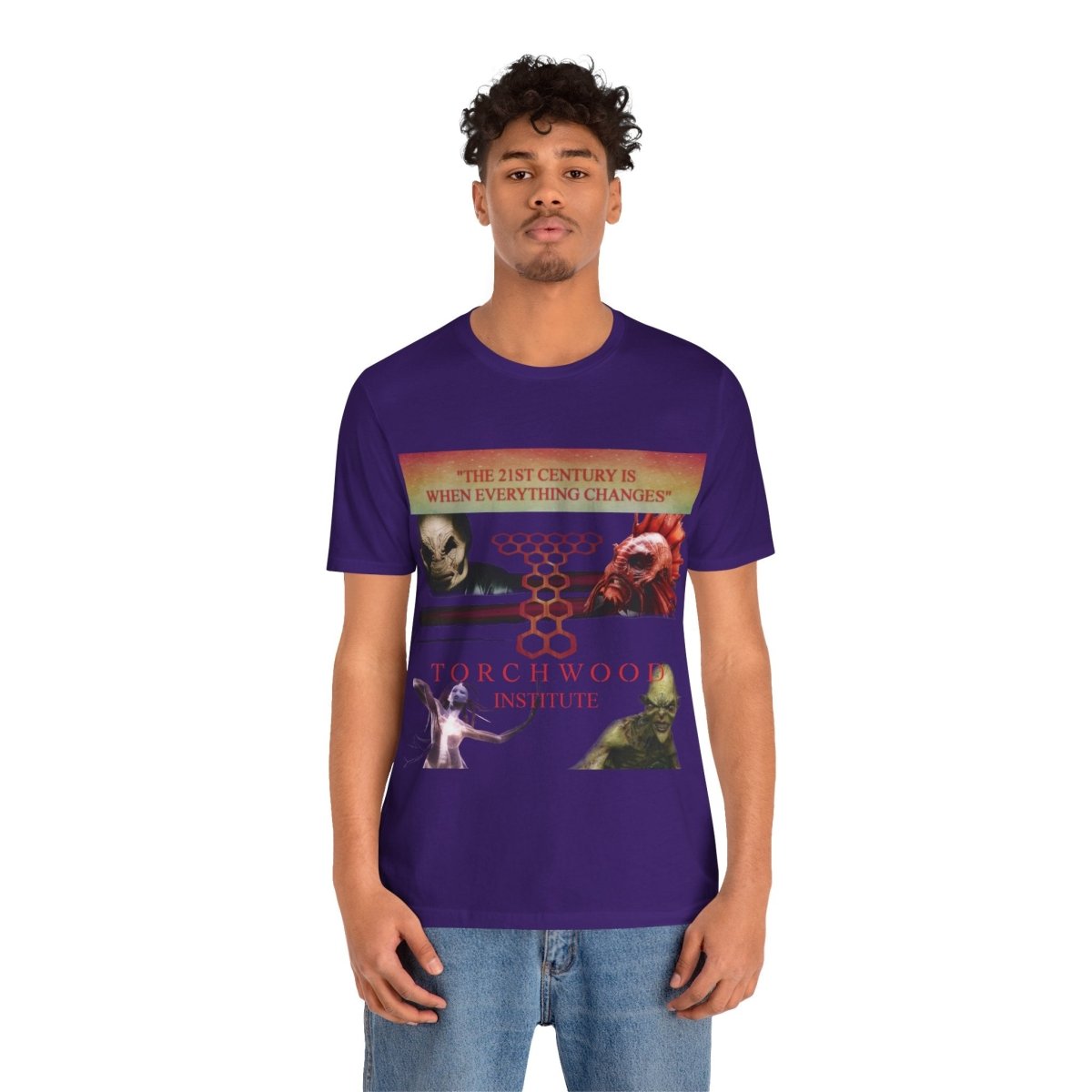 "The 21st Century is when everything changes, and Torchwood is ready" T-shirt - soapbox169 - A Little Gift Shop