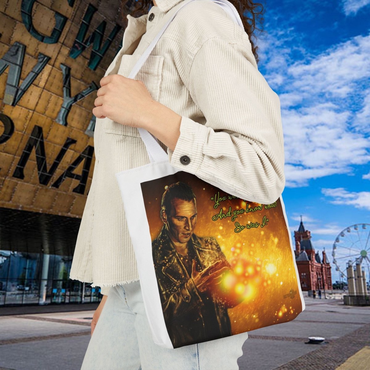 The 9th Doctor says "Goodbye" Tote Bag - Accessories