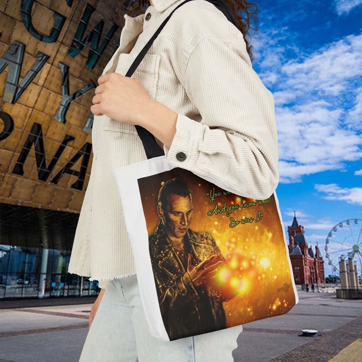 The 9th Doctor says "Goodbye" Tote Bag - Accessories
