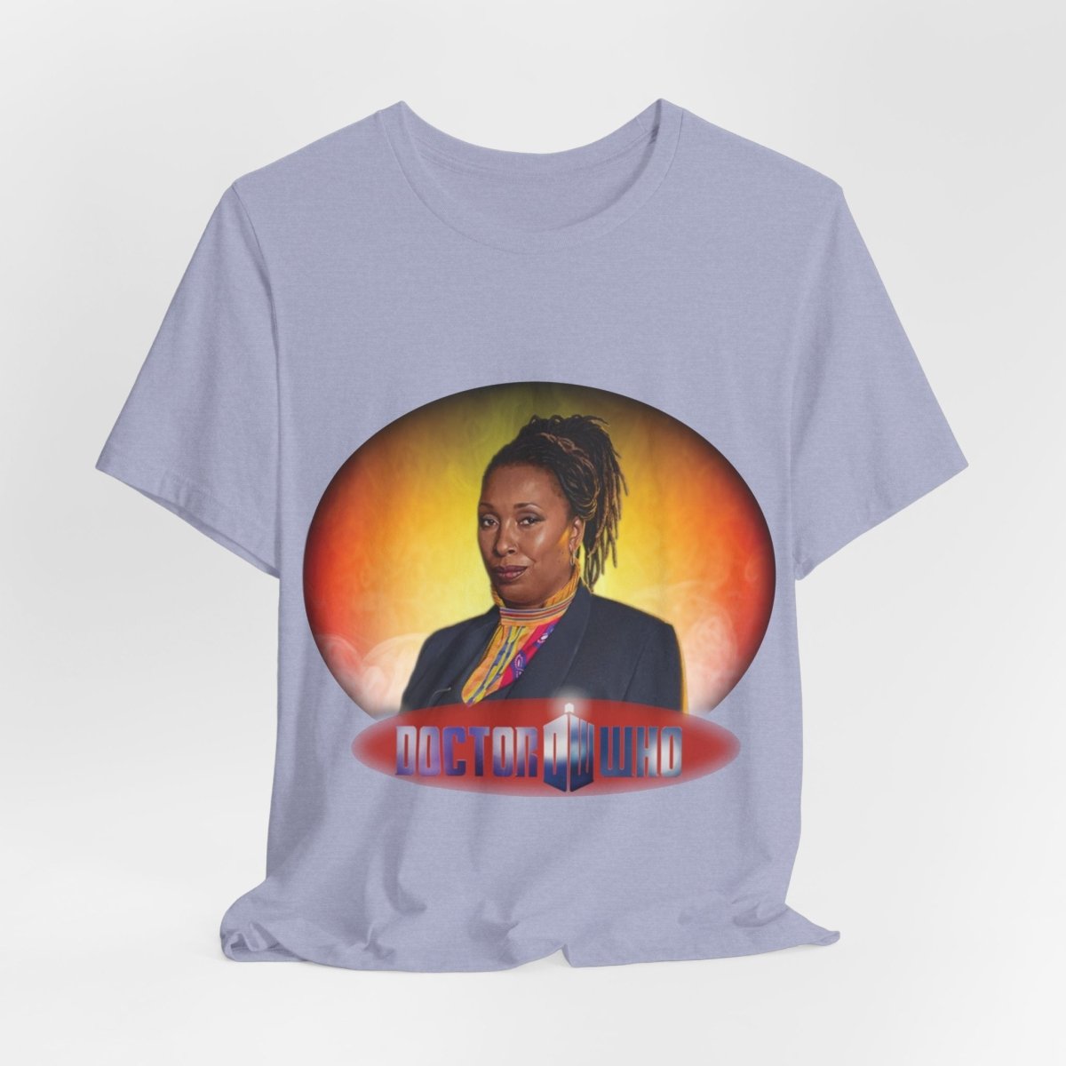 The Fugitive Doctor (Jo Martin) and Doctor Who logo. - soapbox169 - A Little Gift Shop