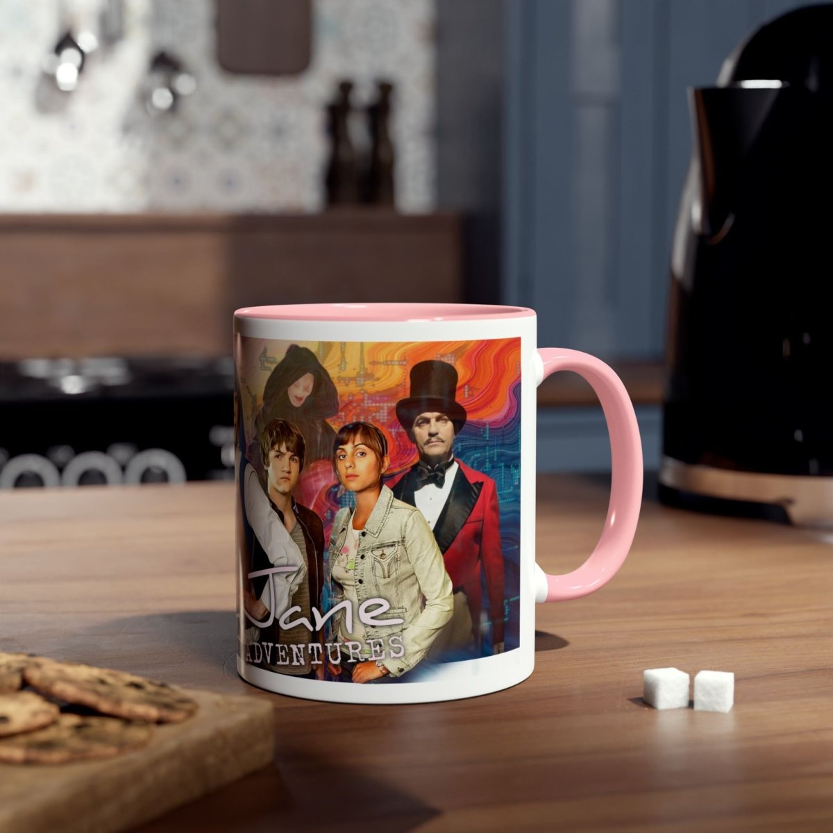 "The Sarah Jane Adventures" New Gang with Season 2 Foes - Mug