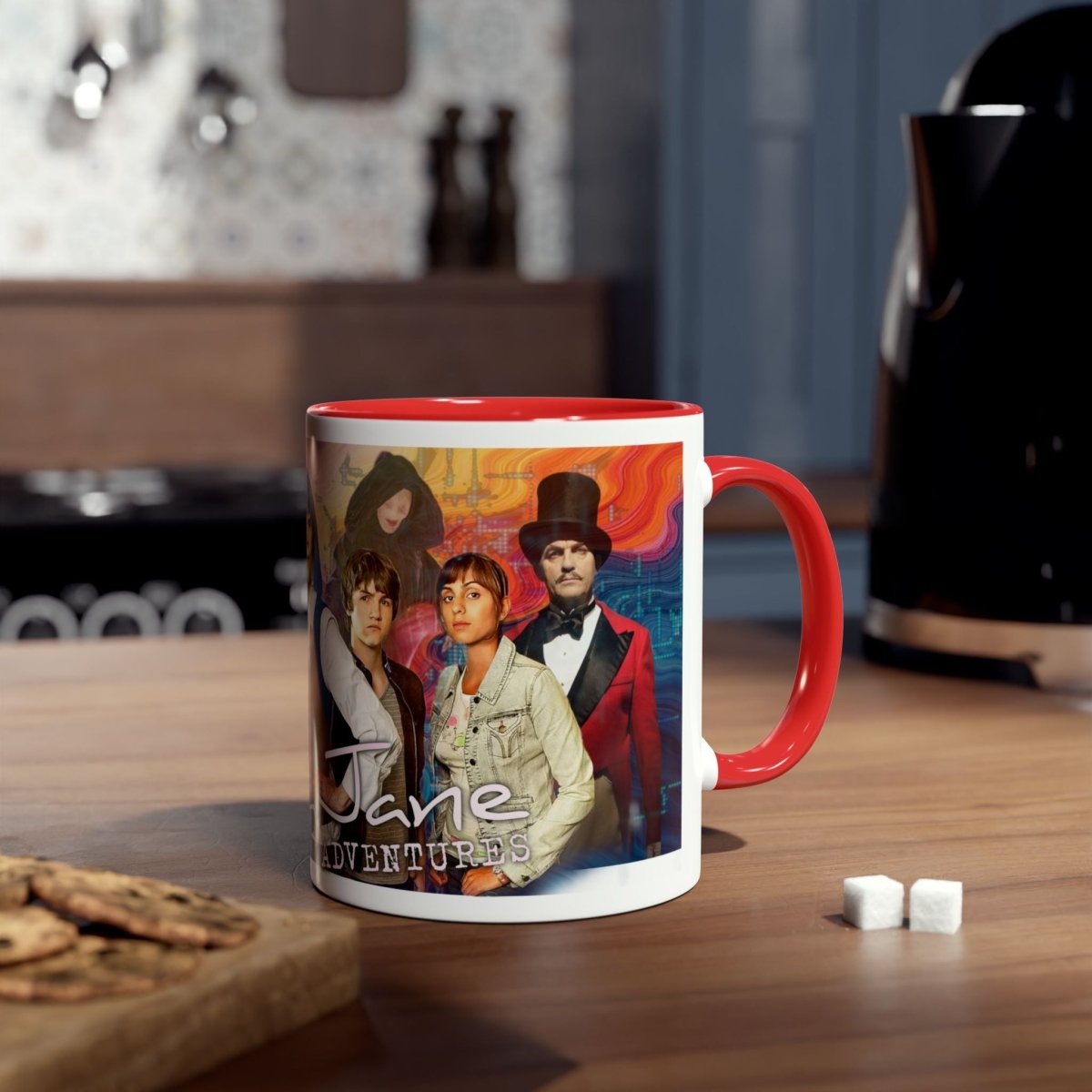 "The Sarah Jane Adventures" New Gang with Season 2 Foes - Mug