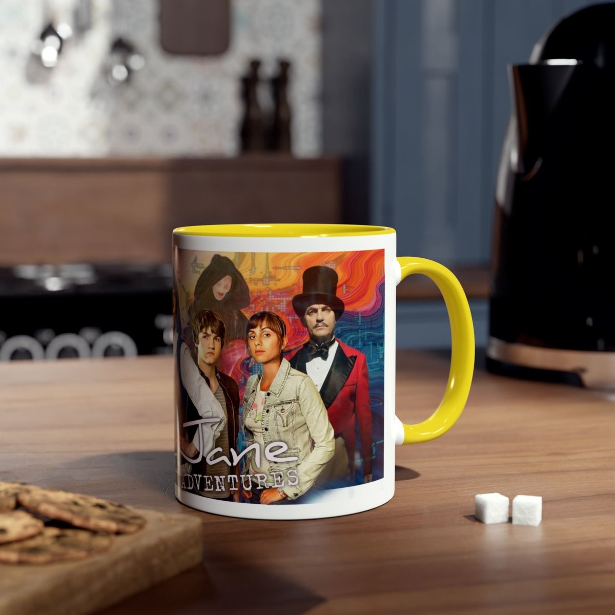 "The Sarah Jane Adventures" New Gang with Season 2 Foes - Mug
