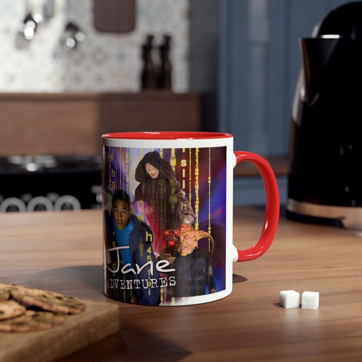 "The Sarah Jane Adventures" The Original Gang with Season 1 Foes - Mug