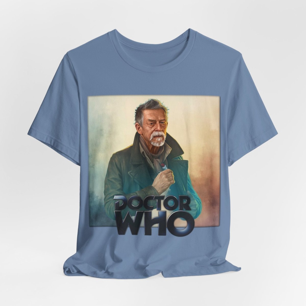 The War Doctor (John Hurt) and Doctor Who logo. - soapbox169 - A Little Gift Shop