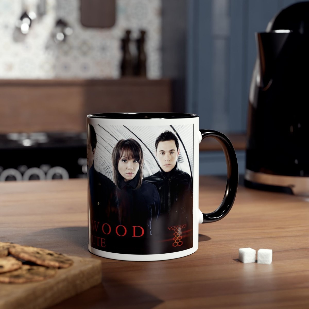Torchwood Mug featuring the Gang - soapbox169 - A Little Gift Shop