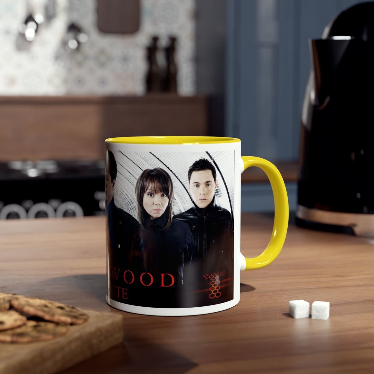 Torchwood Mug featuring the Gang - soapbox169 - A Little Gift Shop