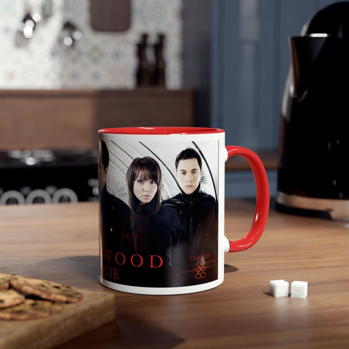 Torchwood Mug featuring the Gang - soapbox169 - A Little Gift Shop