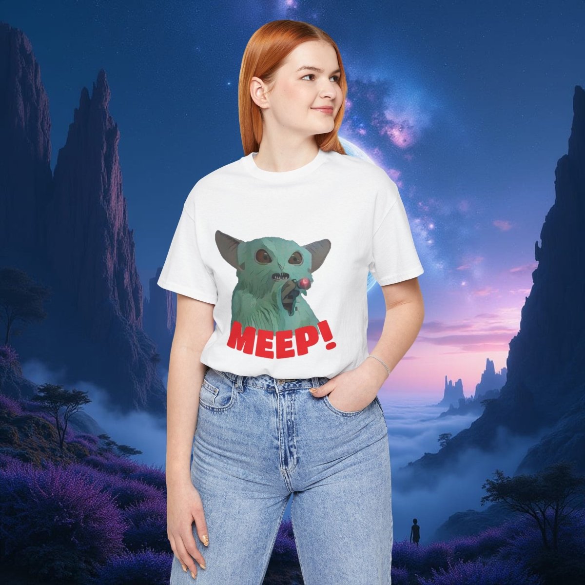 Very Not So Cute MEEP T-shirt - T-Shirt