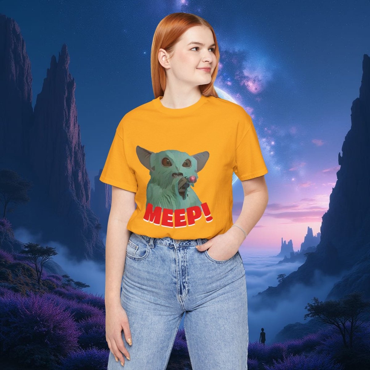 Very Not So Cute MEEP T-shirt - T-Shirt