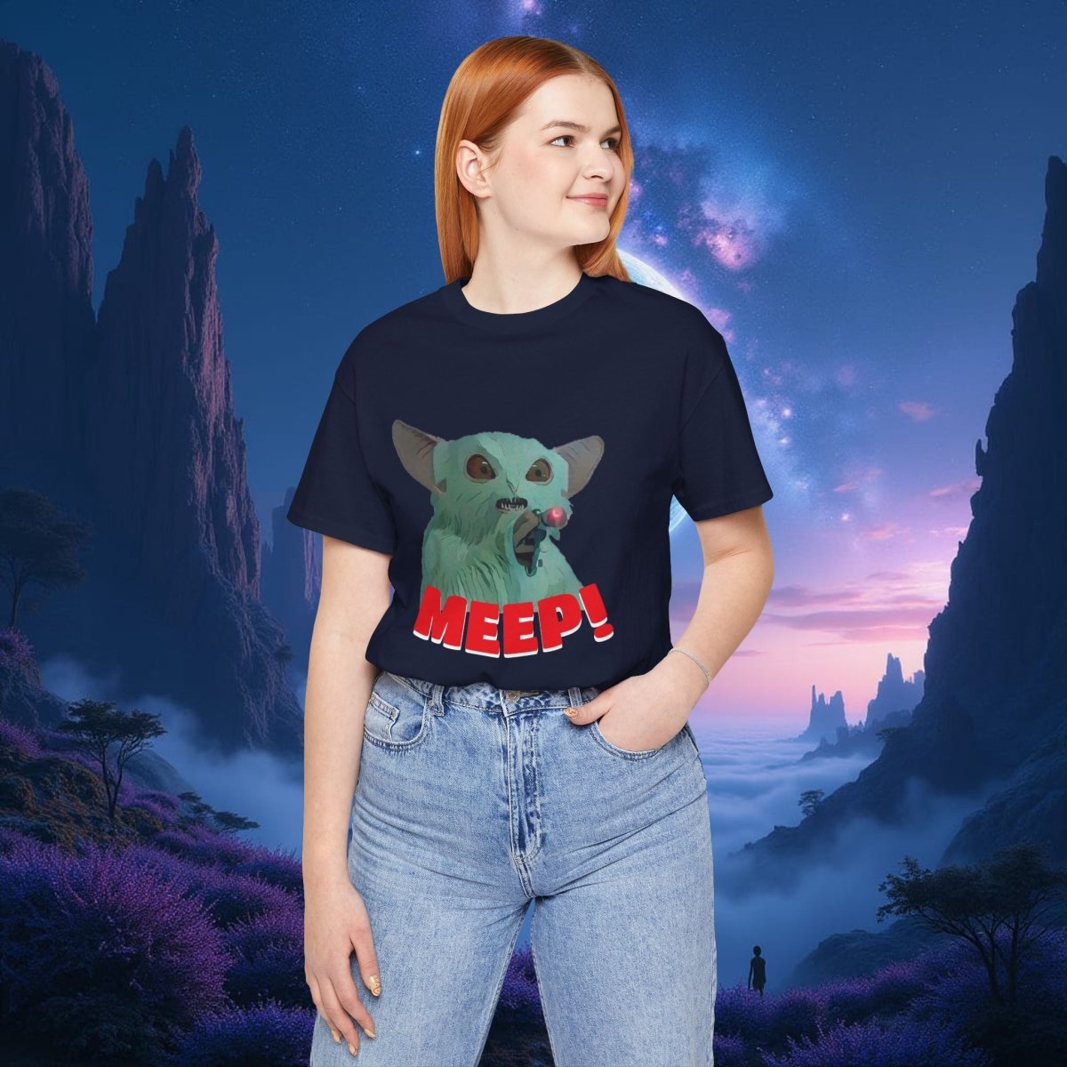 Very Not So Cute MEEP T-shirt - T-Shirt