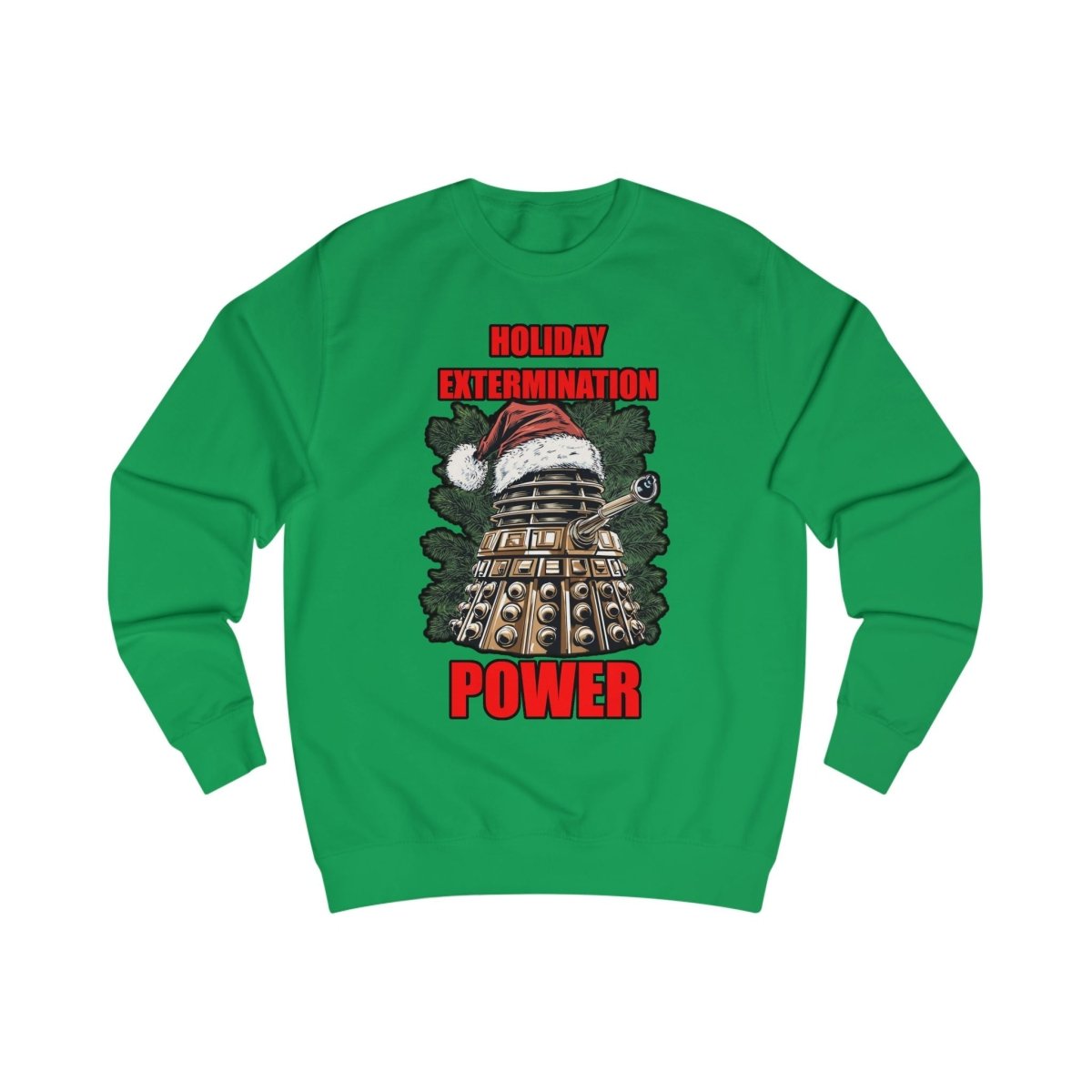 Xmas Power Mad Dalek Sweatshirt - soapbox169 - A Little Gift Shop