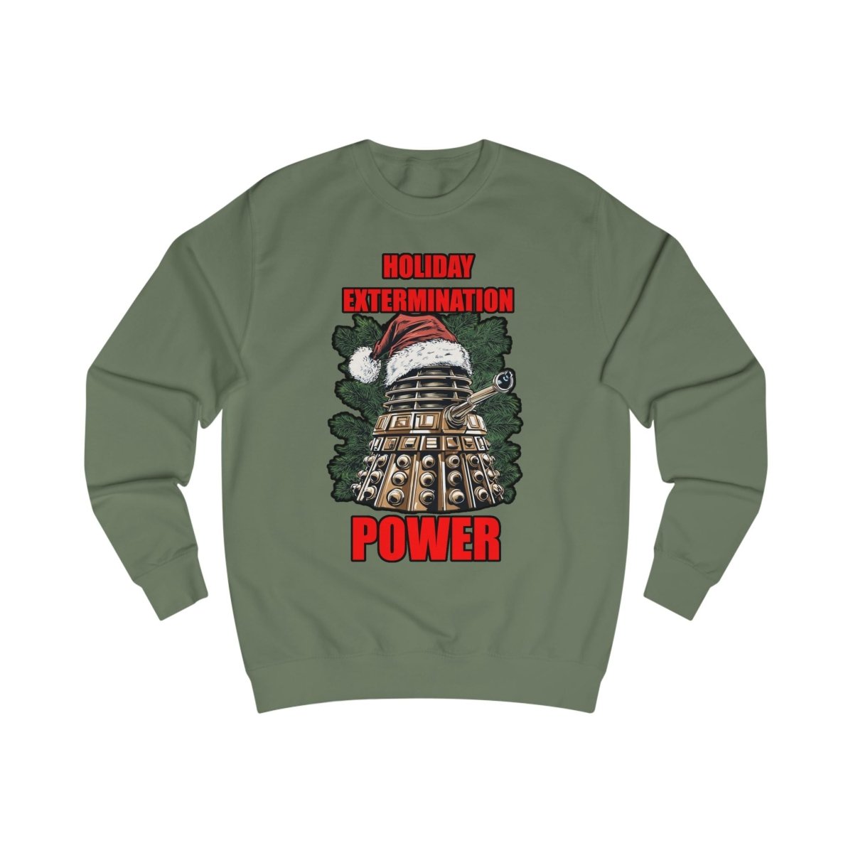 Xmas Power Mad Dalek Sweatshirt - soapbox169 - A Little Gift Shop