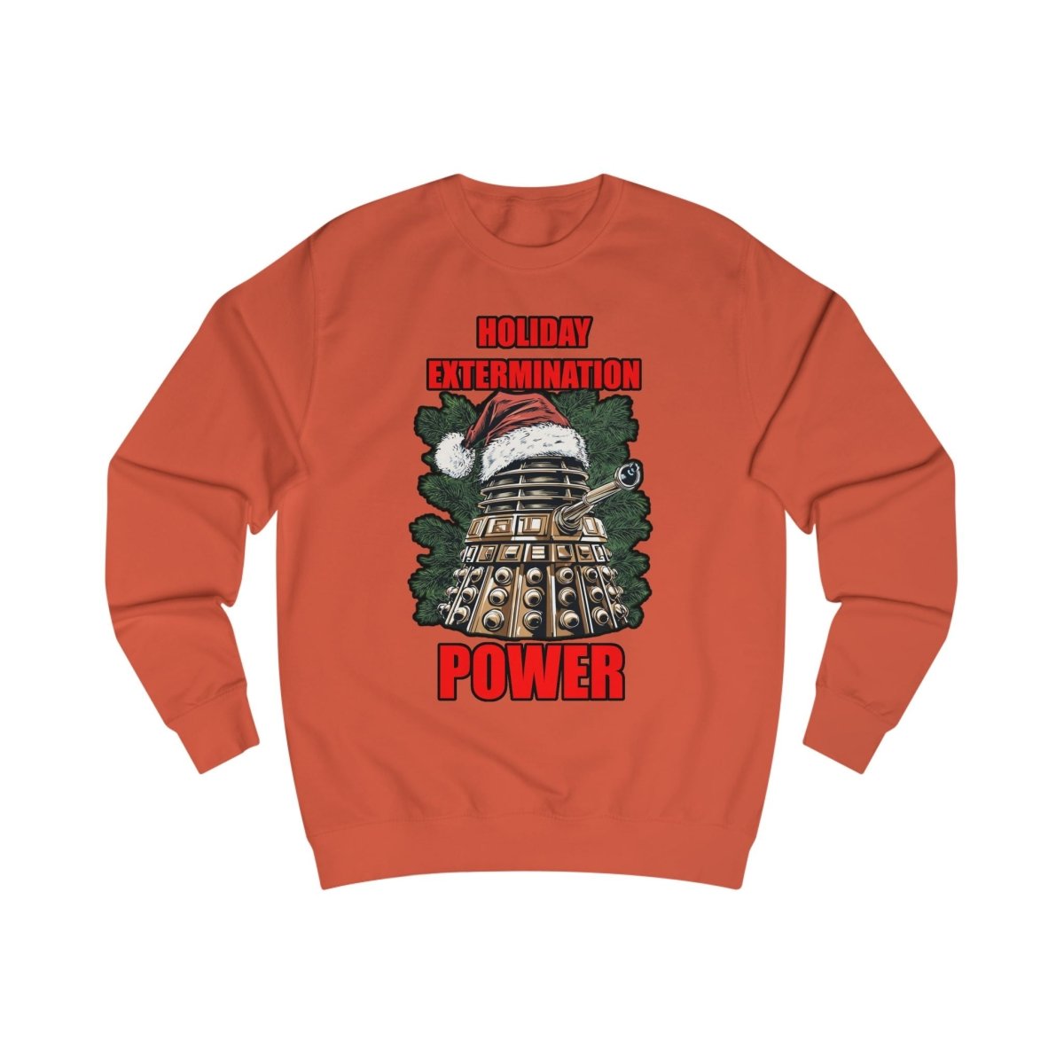 Xmas Power Mad Dalek Sweatshirt - soapbox169 - A Little Gift Shop