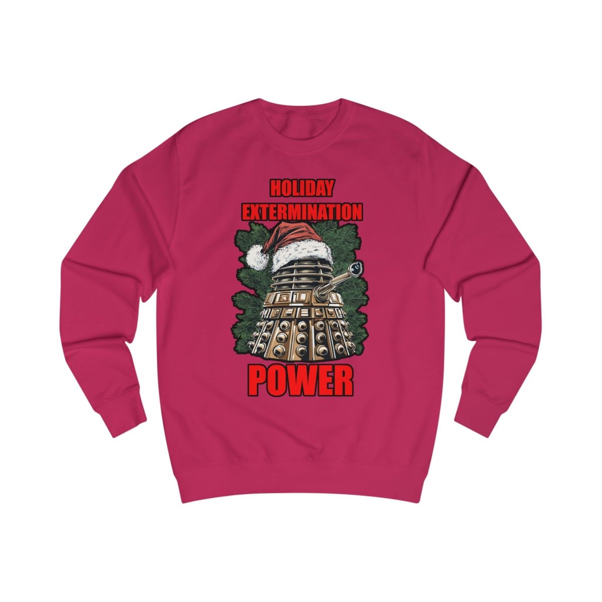 Xmas Power Mad Dalek Sweatshirt - soapbox169 - A Little Gift Shop