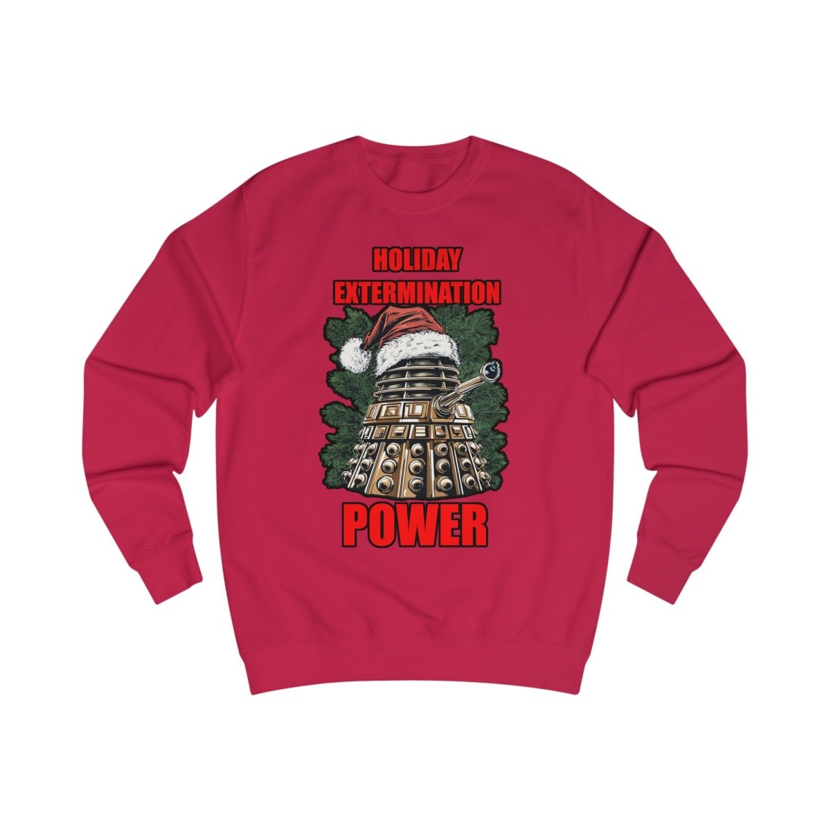 Xmas Power Mad Dalek Sweatshirt - soapbox169 - A Little Gift Shop