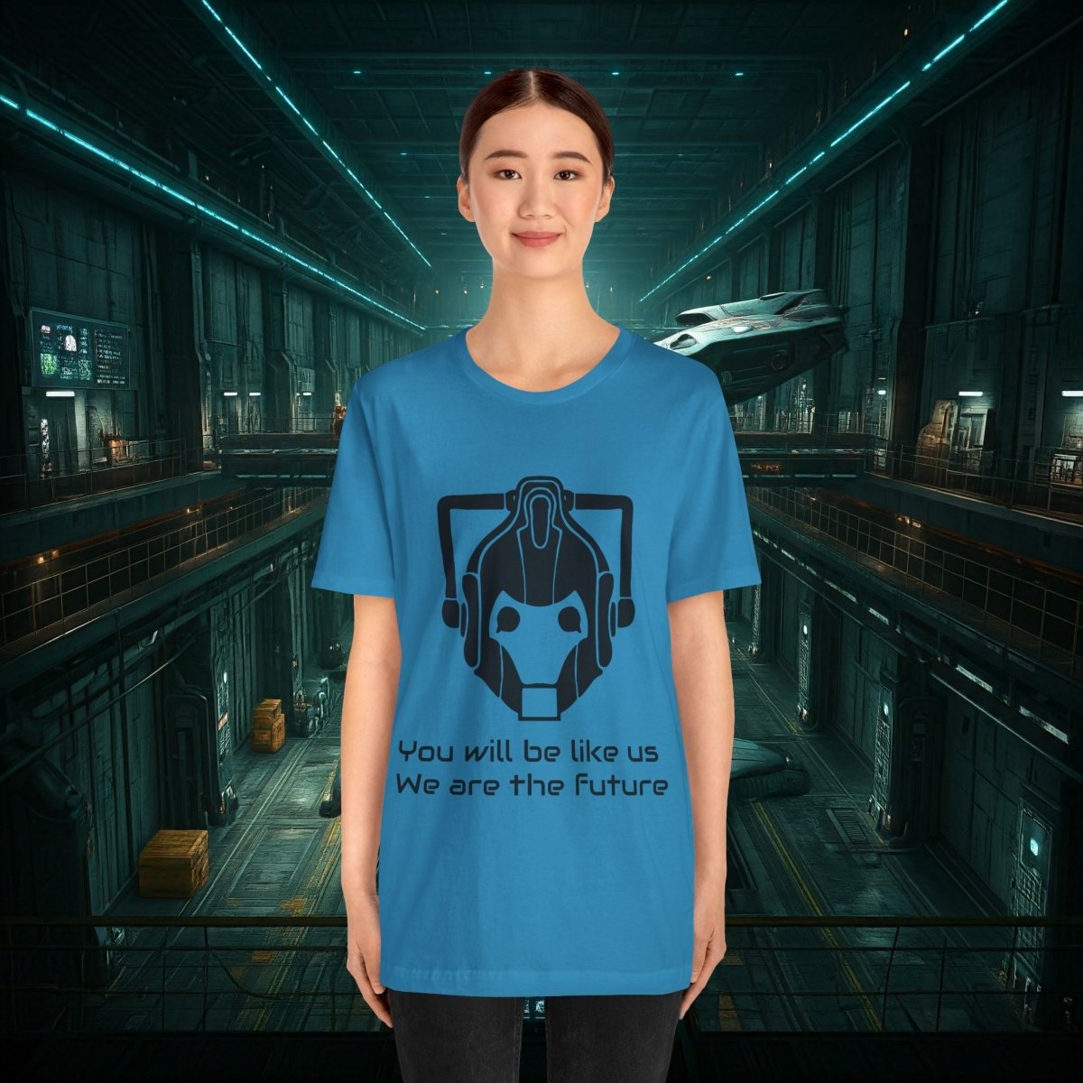 You will be like us. We are the future - Cyberman T-shirt - T-Shirt