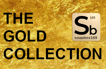 The Gold Collection - Soapbox169 | Doctor Who Merchandise & Gifts | Whovian-themed T-Shirts, Mugs & Accessories