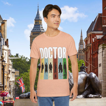 Doctor Who Doctor Silhouette Generally Awesome T-shirt