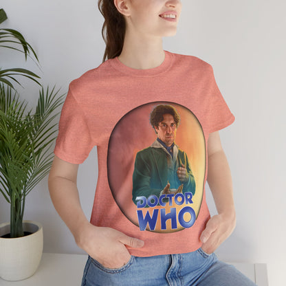 Doctor Who 8th Doctor Logo T-shirt — Paul McGann