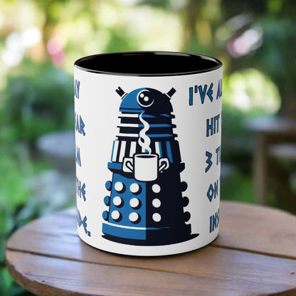Doctor Who Dalek CAFFEINATE Mug No.10