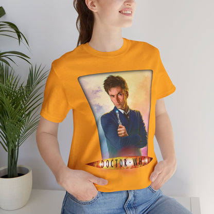 Doctor Who 10th & 14th Doctor Logo T-shirt — David Tennant
