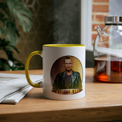 Doctor Who 9th Doctor Logo Mug — Christopher Eccleston