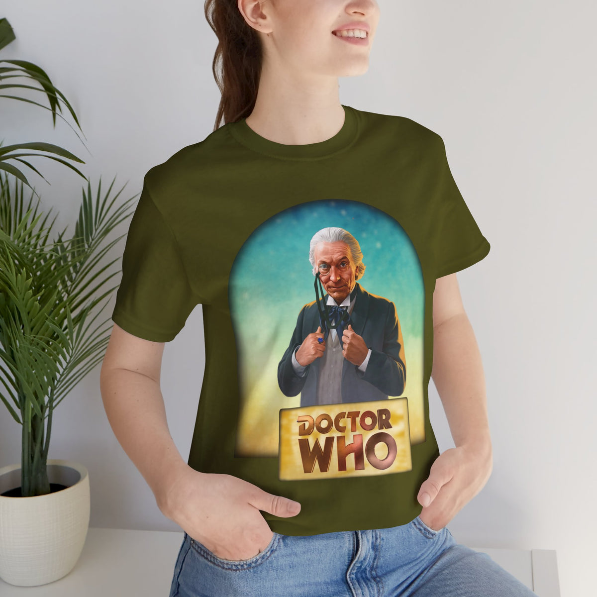 Doctor Who 1st Doctor Logo T-shirt — William Hartnell