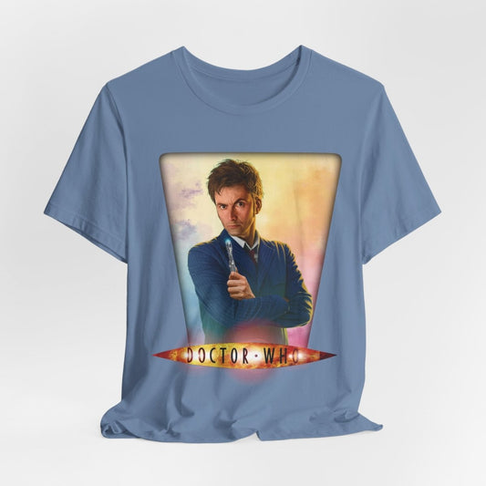 10th & 14th Doctor (David Tennant) and Doctor Who logo. - soapbox169 - A Little Gift Shop