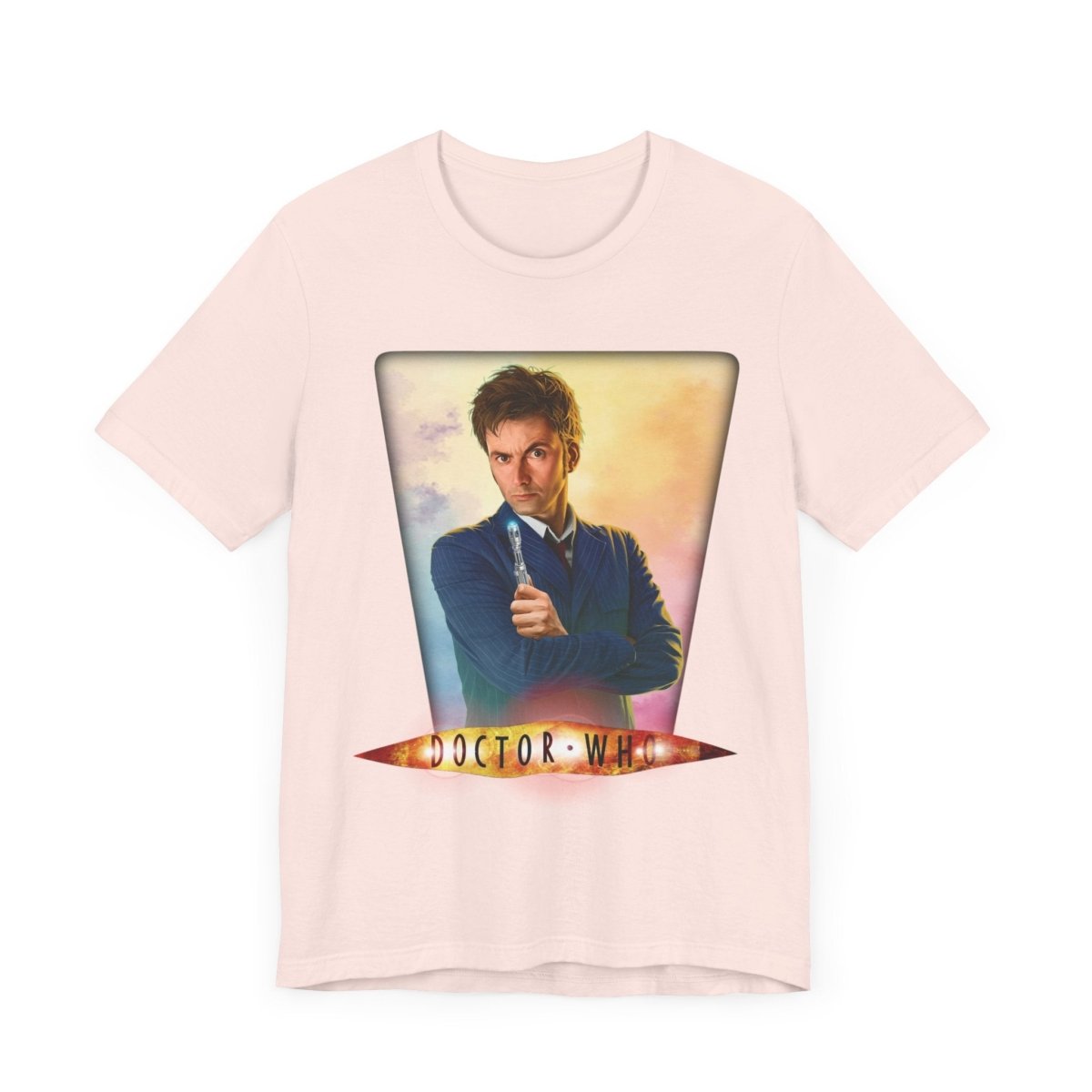 10th & 14th Doctor (David Tennant) and Doctor Who logo. - soapbox169 - A Little Gift Shop