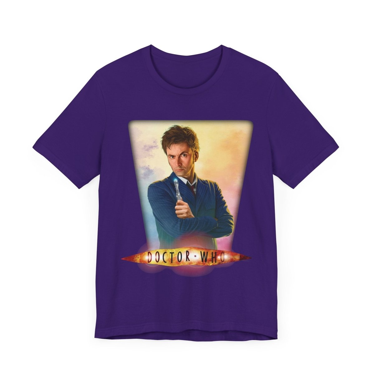 10th & 14th Doctor (David Tennant) and Doctor Who logo. - soapbox169 - A Little Gift Shop