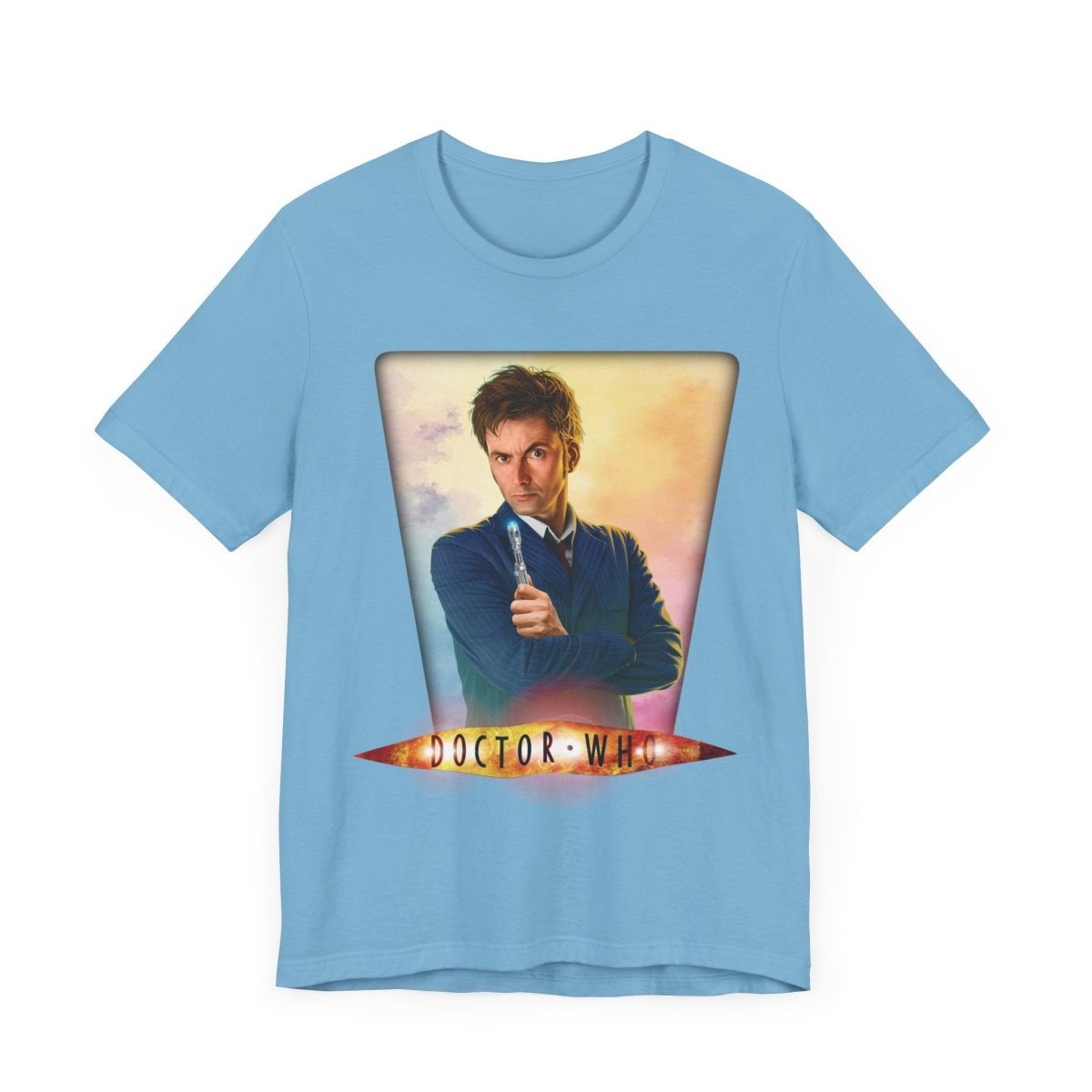 10th & 14th Doctor (David Tennant) and Doctor Who logo. - soapbox169 - A Little Gift Shop
