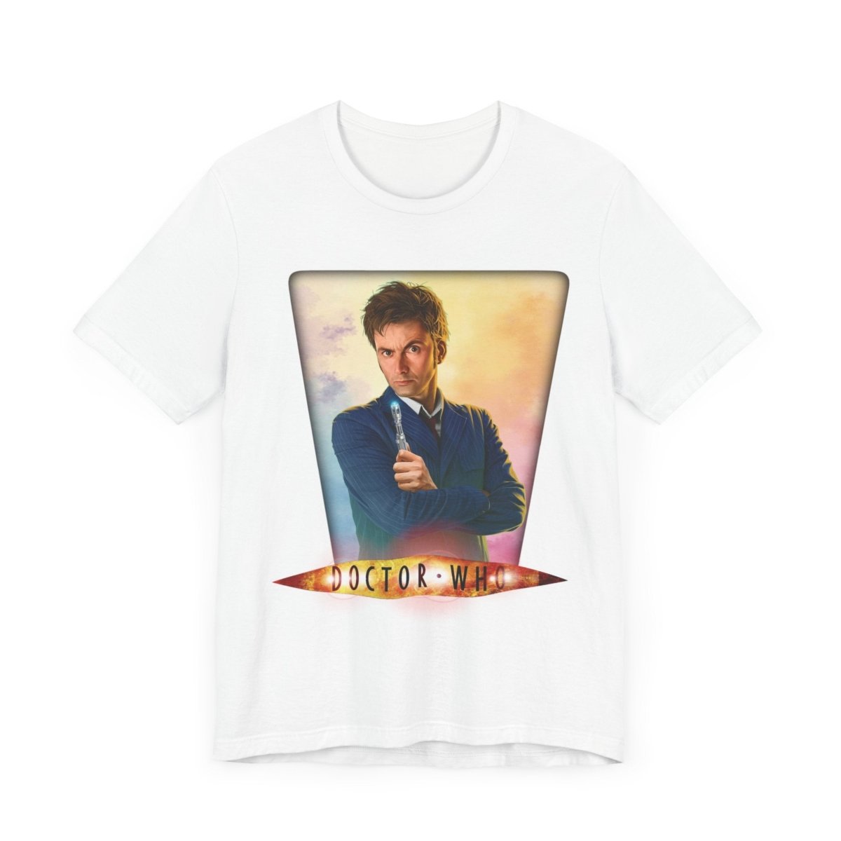 10th & 14th Doctor (David Tennant) and Doctor Who logo. - soapbox169 - A Little Gift Shop