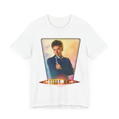 10th & 14th Doctor (David Tennant) and Doctor Who logo. - soapbox169 - A Little Gift Shop