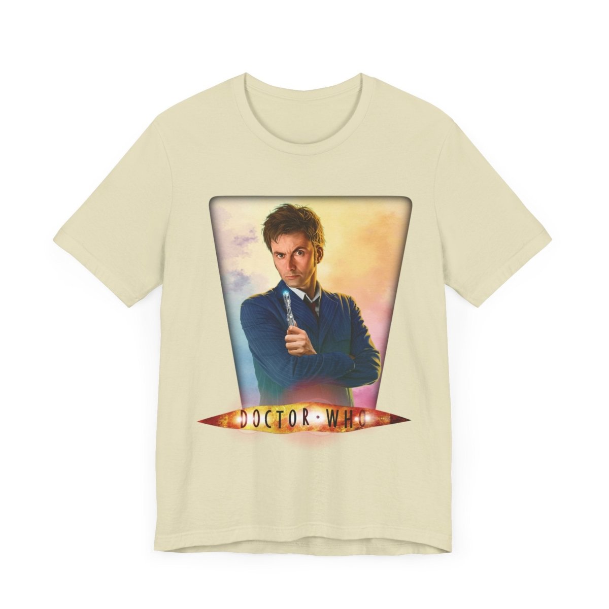 10th & 14th Doctor (David Tennant) and Doctor Who logo. - soapbox169 - A Little Gift Shop
