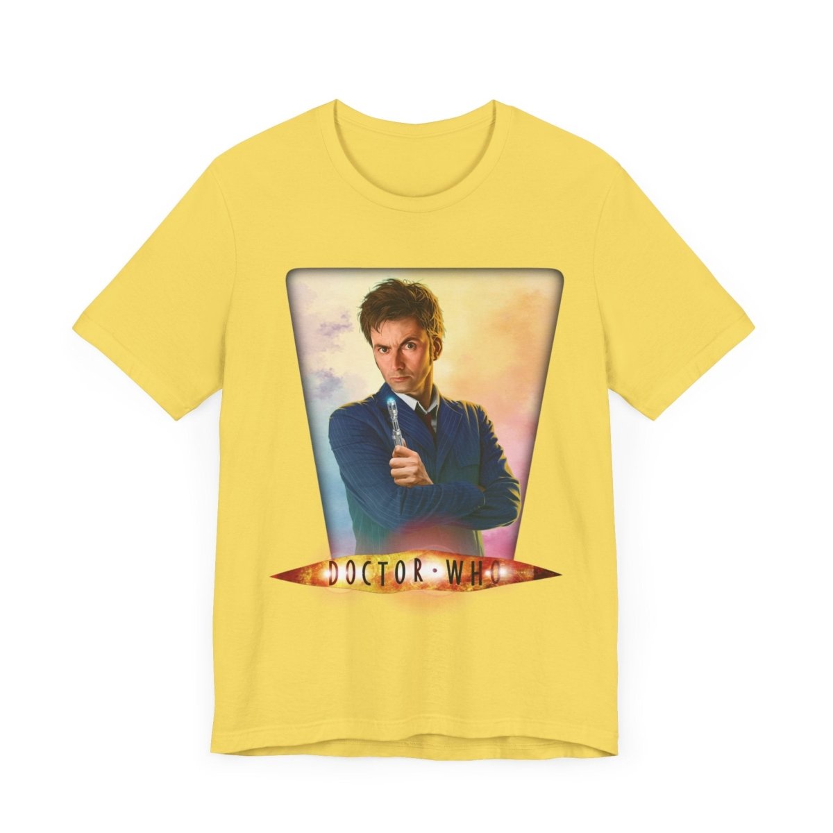 10th & 14th Doctor (David Tennant) and Doctor Who logo. - soapbox169 - A Little Gift Shop