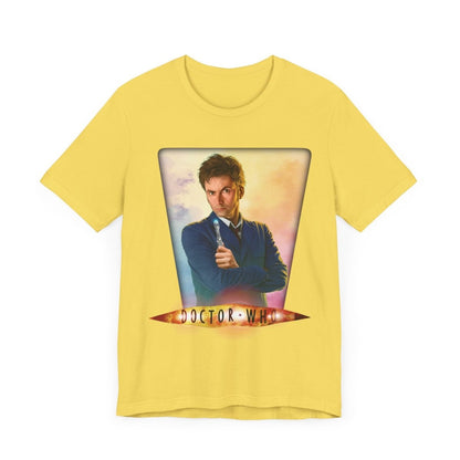 10th & 14th Doctor (David Tennant) and Doctor Who logo. - soapbox169 - A Little Gift Shop
