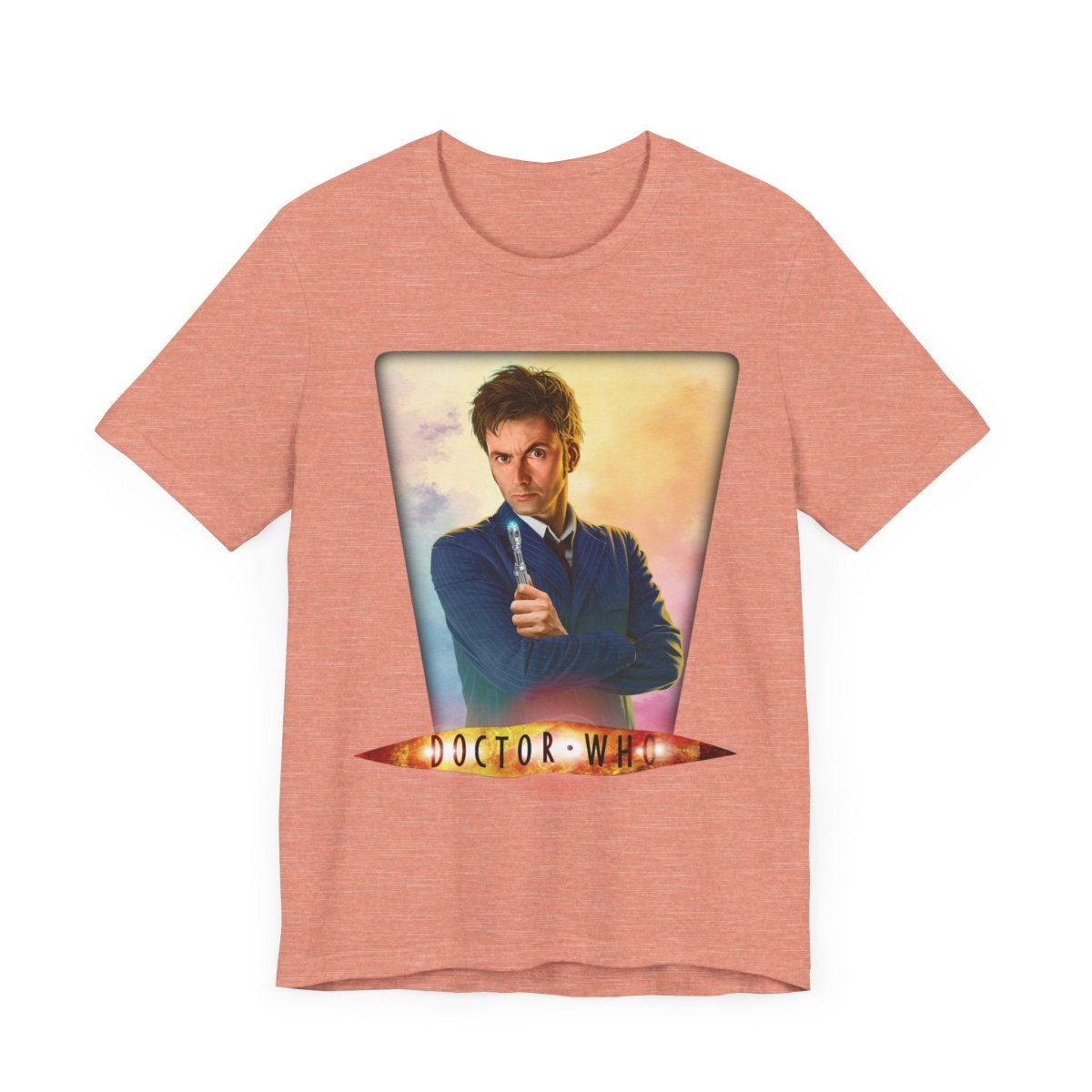 10th & 14th Doctor (David Tennant) and Doctor Who logo. - soapbox169 - A Little Gift Shop