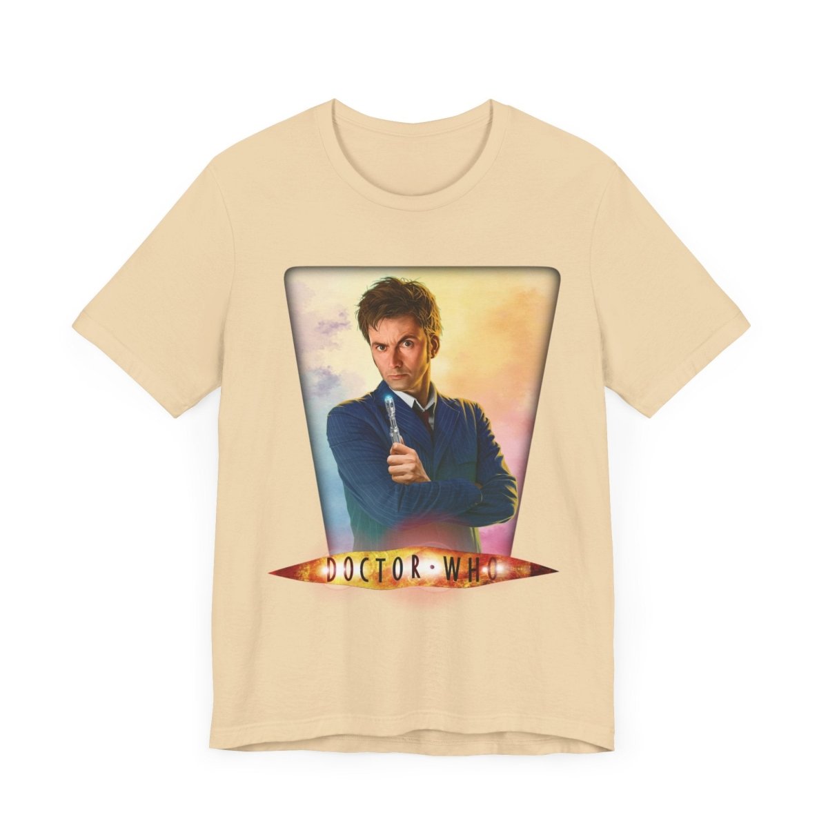 10th & 14th Doctor (David Tennant) and Doctor Who logo. - soapbox169 - A Little Gift Shop