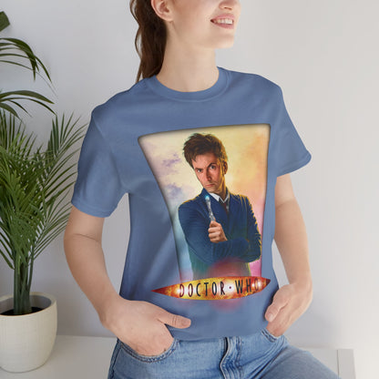 Doctor Who 10th & 14th Doctor Logo T-shirt — David Tennant