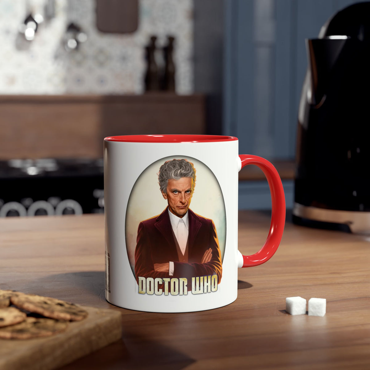 Doctor Who 12th Doctor Logo Mug — Peter Capaldi